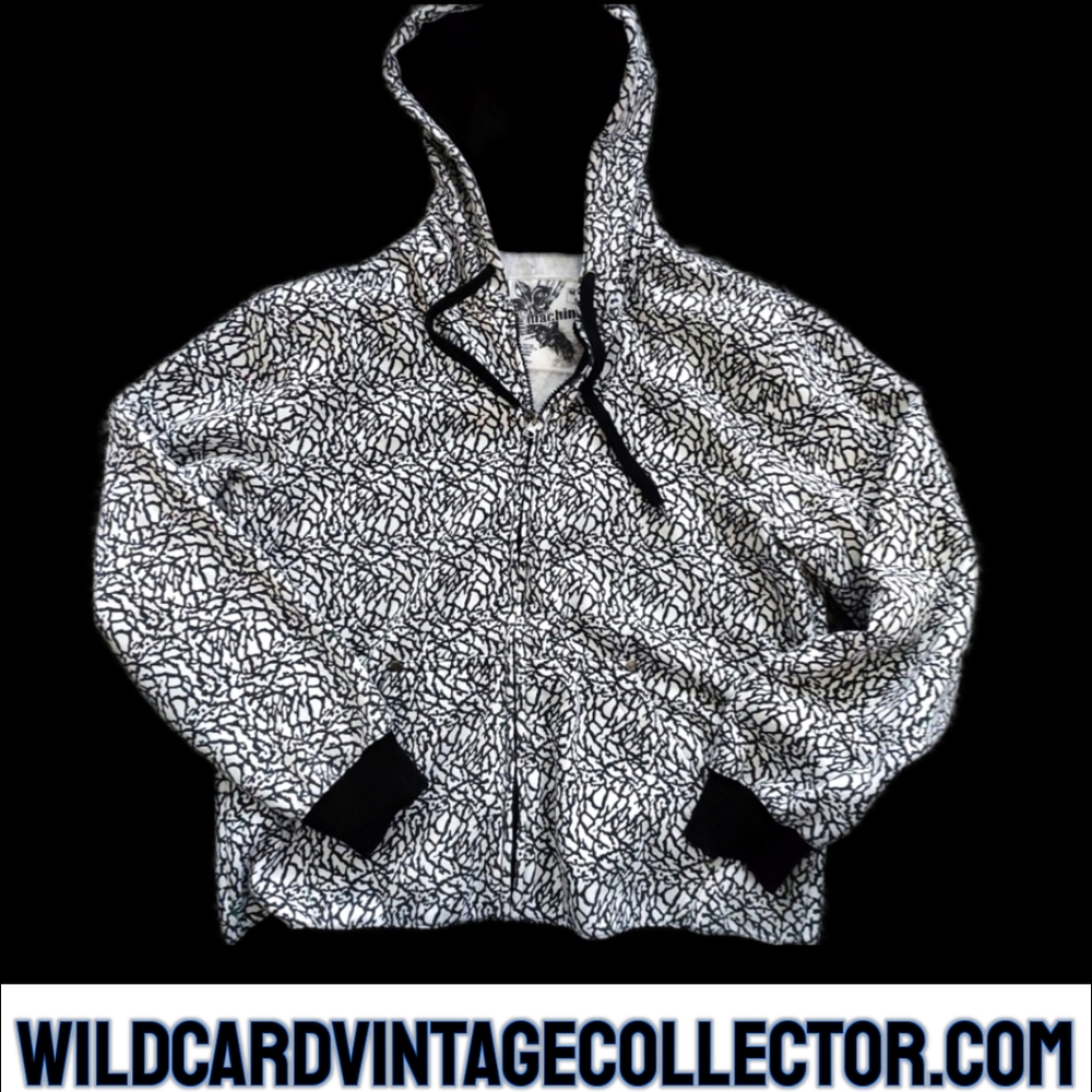 Elephant Print Hoodie  Men's medium